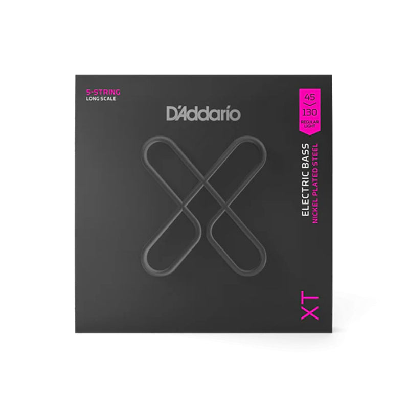 Cuerdas D'Addario para Bajo Eléctrico XTB45130 Nickel Plated Steel Calibre - 0.045 - 0.130