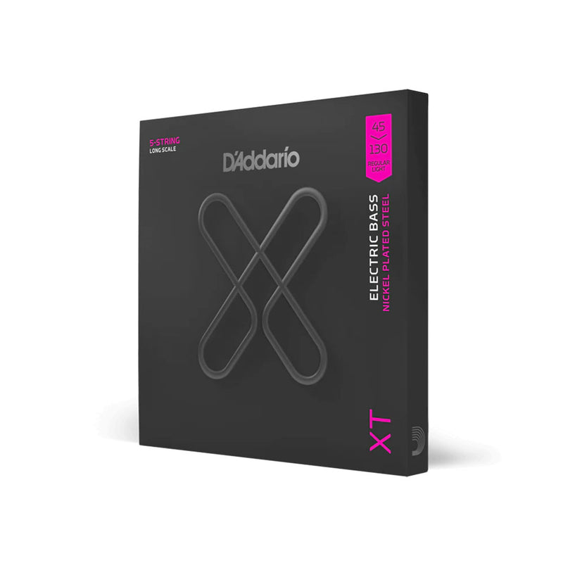 Cuerdas D'Addario para Bajo Eléctrico XTB45130 Nickel Plated Steel Calibre - 0.045 - 0.130