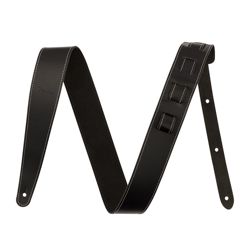 Correa Fender Essential de cuero - Black
