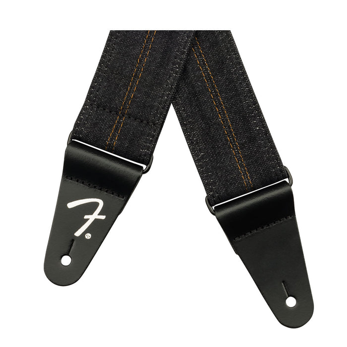 Correa Fender X Wrangler Denim Straps - Washed Black Stitch