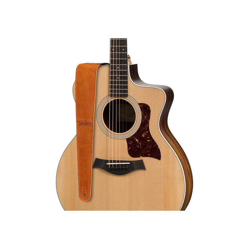 Correa para guitarra Taylor Embroidered Suede - Honey (Modelo 4402-25)