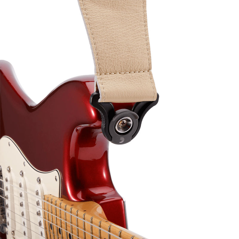 Correa para Guitarra D'addario Comfort Leather Auto Lock 30BAL01 - Tan Brown
