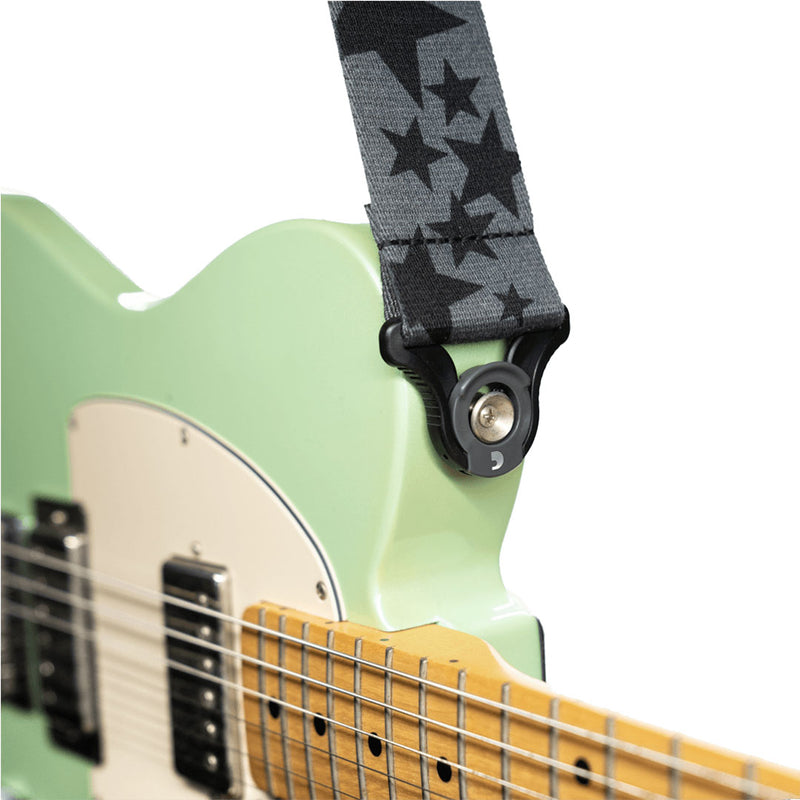 Correa para Guitarra D'addario Auto Lock 50BAL14 - Black & Grey