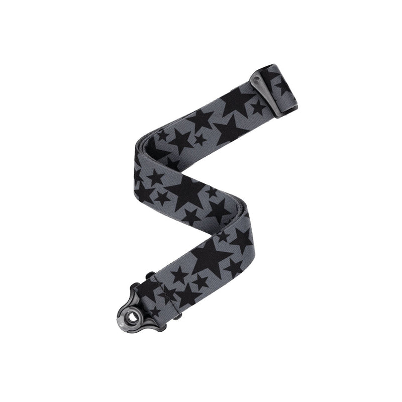 Correa para Guitarra D'addario Auto Lock 50BAL14 - Black & Grey