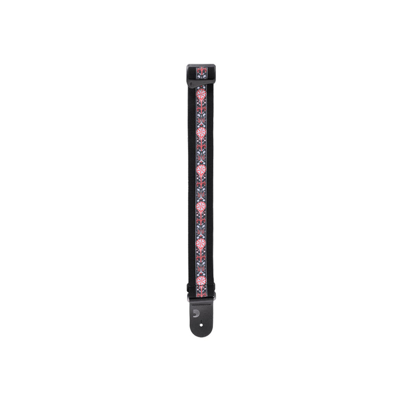 Correa para Guitarra D'addario Deluxe Cotton 50CT00-DX - Black