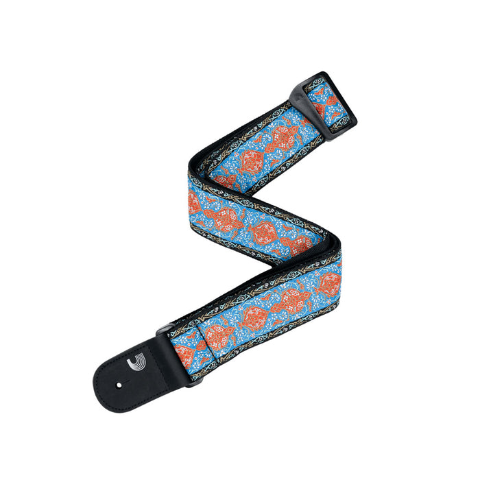 Correa para Guitarra D'addario Eco Guitar Straps 50RW05 - Blue & Orange