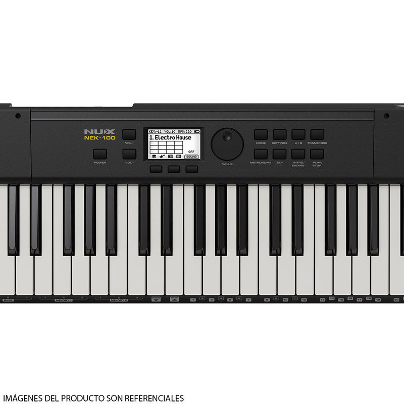Teclado Portátil NUX NEK-100