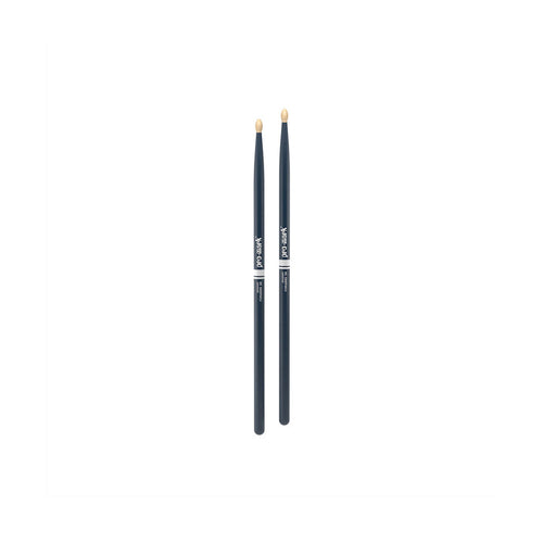 Baquetas Promark Classic Painted Forward 5A Punta de Madera TX5AW - Navy Blue