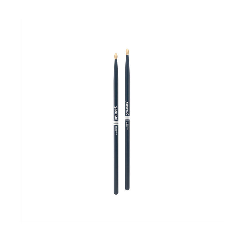 Baquetas Promark Classic Painted Forward 5A Punta de Madera TX5AW - Navy Blue