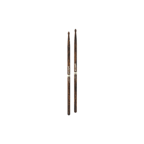 Baquetas Promark 5A con Punta de Madera TX5AW - Fire Grain