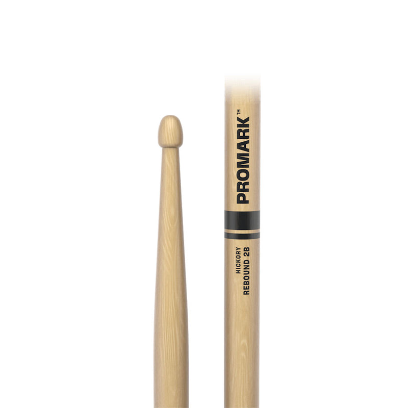 Baquetas Promark Rebound 2B RBH625AW - Lacquered Hickory