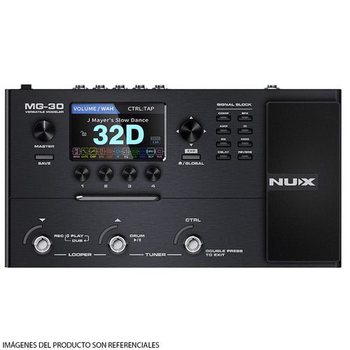 Pedalera Multiefecto NUX MG-30