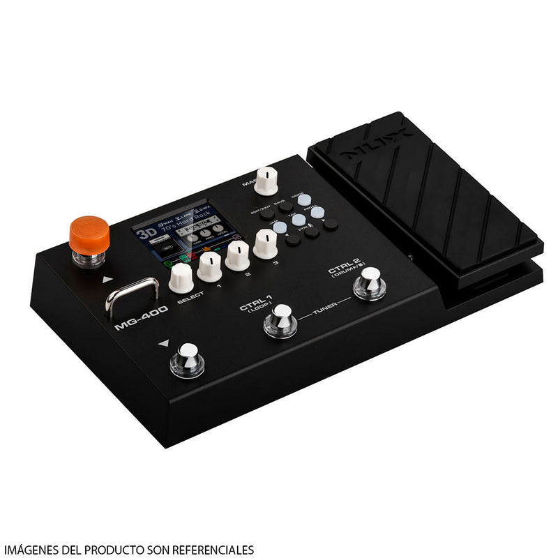 Pedalera Multiefecto NUX MG-400 Modeling Guitar & Bass Processor