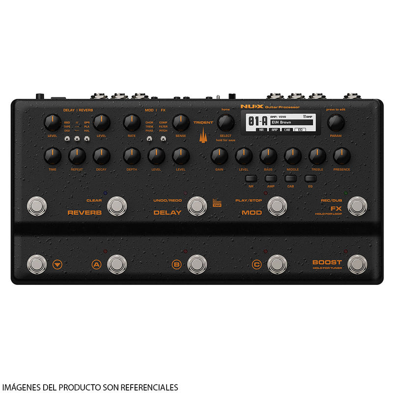 Pedalera Modelador NUX Trident NME-5