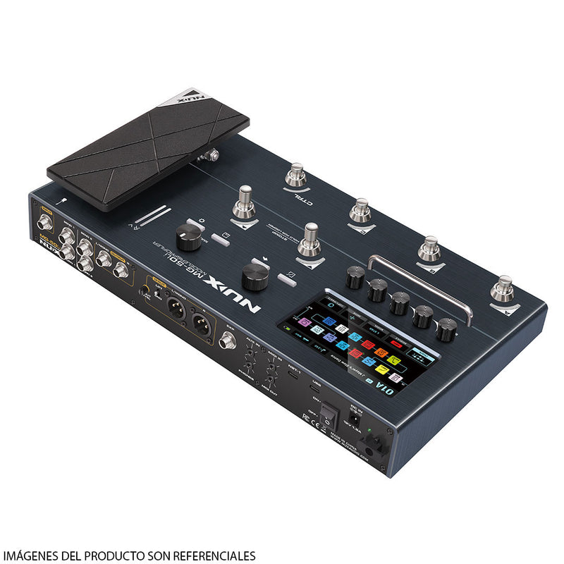 Pedalera Multiefecto y Modelador NUX MG-50Li - Blue