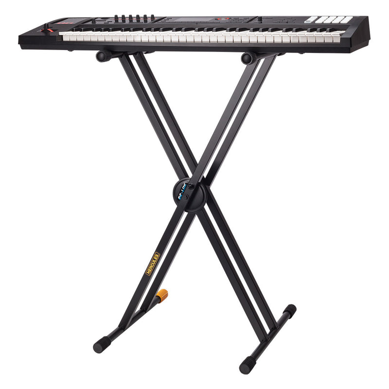 Soporte para Teclado Hercules Doble X EZ-LOK KS-120B
