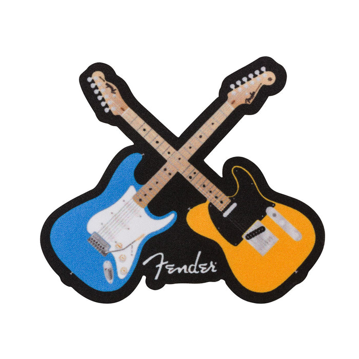 Parche Fender con logotipo de guitarras cruzadas