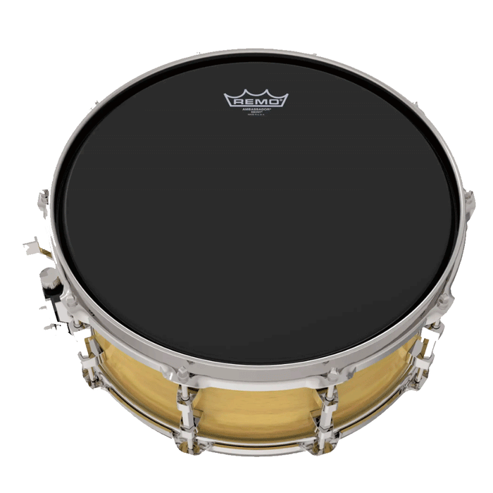 Parche Remo Ambassador Ebony ES-0014-00 de 14" - Negro