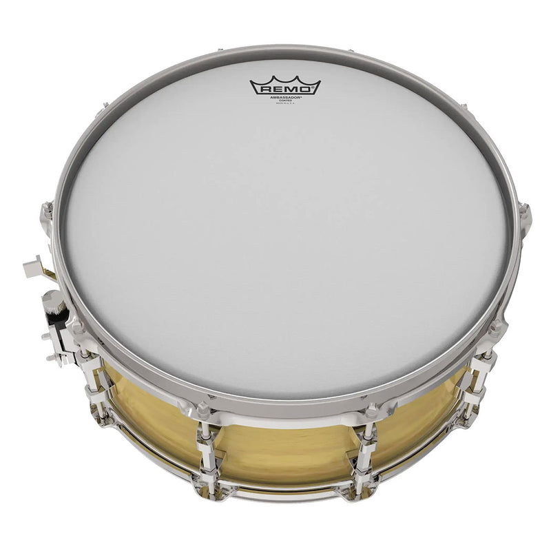 Parche Remo Ambassador Coated BA-0113-00 de 13" - Blanco