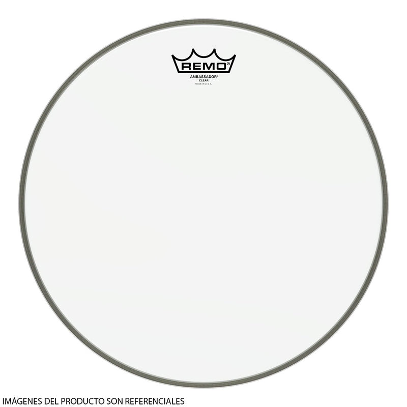 Parche de Tom Remo Ambassador Clear BA-0314-00 de 14”