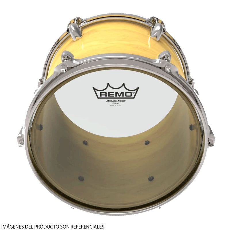 Parche de Tom Remo Ambassador Clear BA-0314-00 de 14”
