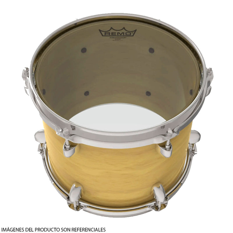 Parche de Tom Remo Ambassador Clear BA-0314-00 de 14”
