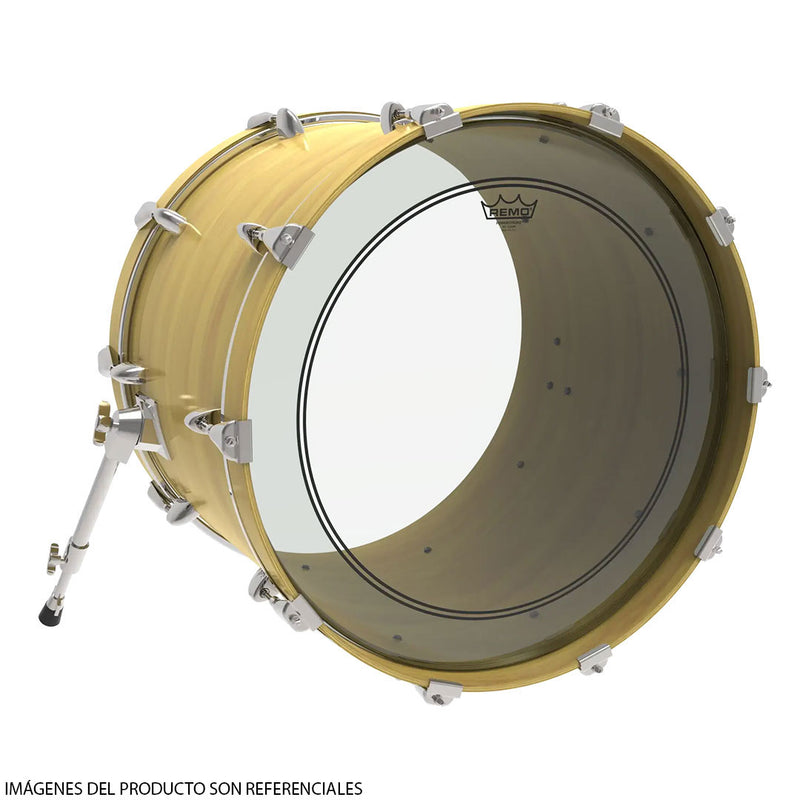 Pack de Parches Remo Propack PP-0260-PS con Pinstripe Clear de 10",12",14", Powerstroke 3 Clear de 22" (Bombo) y Ambassador Coated de 14" (Tarola)