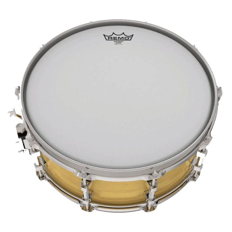 Parche Remo Emperor Coated BE-0114-00 de 14" - Blanco