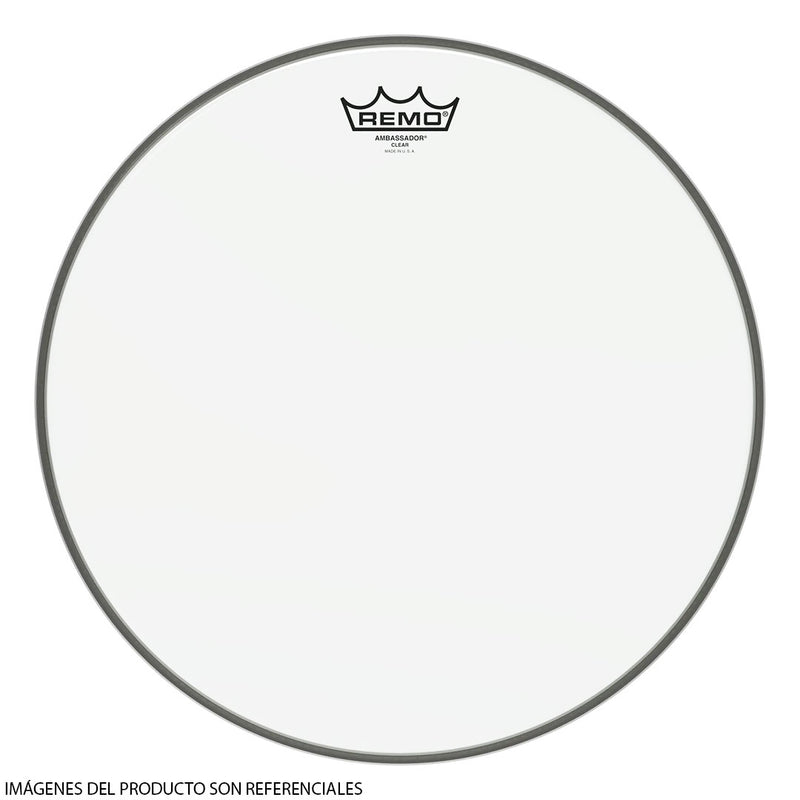 Parche Remo Ambassador Clear BA-0315-00 de 15'' - Transparente