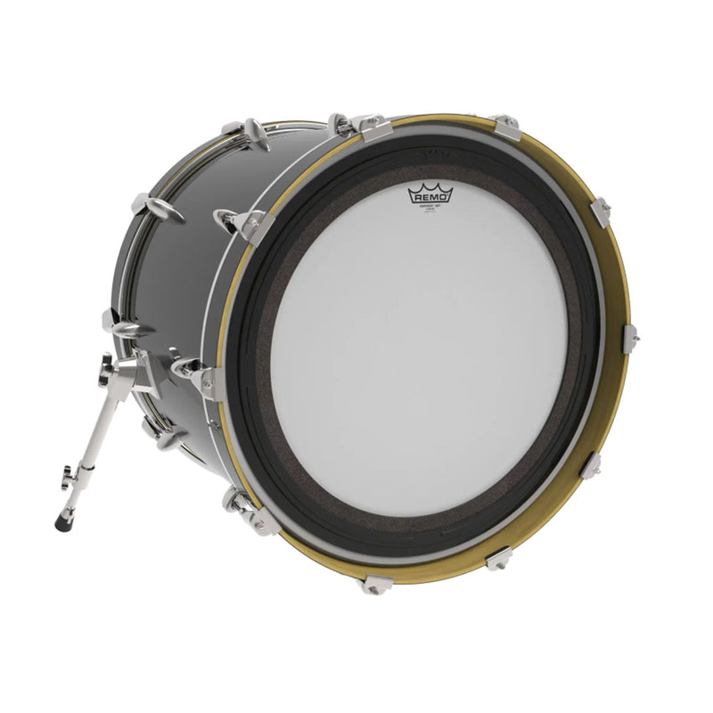Parche para Bombo Remo Emperor SMT Coated BB-1122-00-SMT de 22"