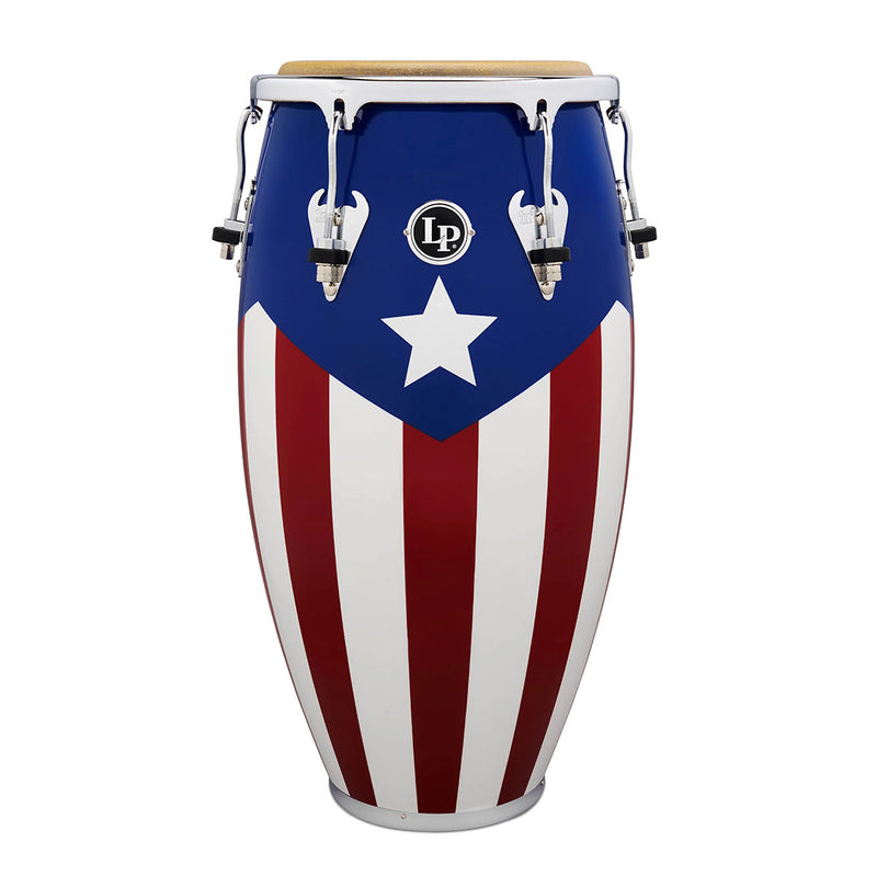 Conga Latin Percussion Matador M752S PR de 11 3/4 " - Puerto Rican Heritage Wood