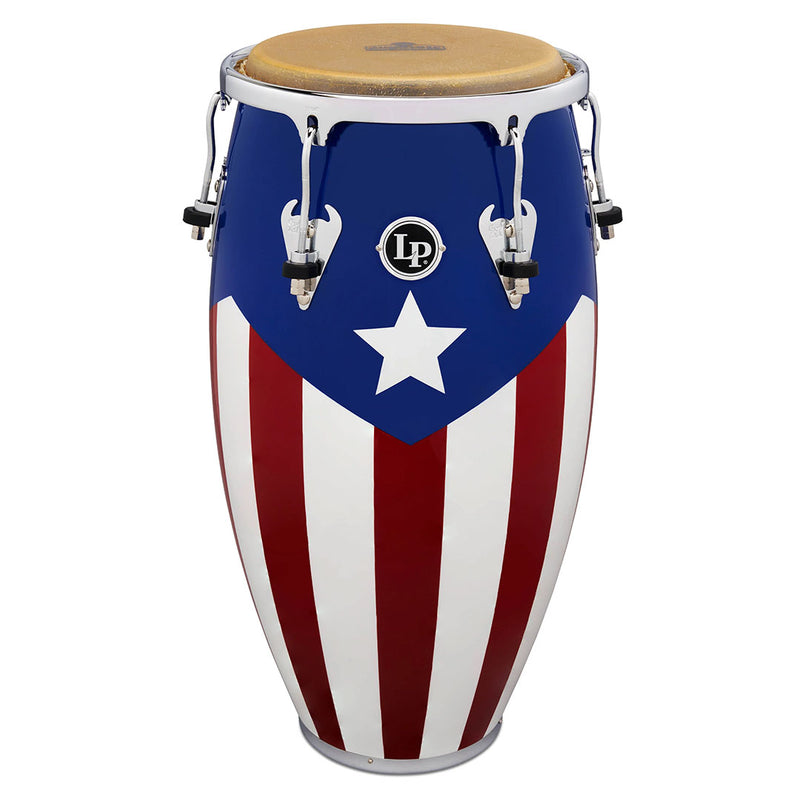 Conga Latin Percussion Matador M752S PR de 11 3/4 " - Puerto Rican Heritage Wood