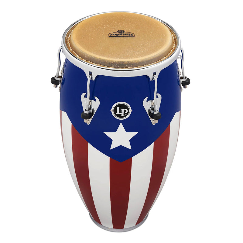 Conga Latin Percussion Matador M752S PR de 11 3/4 " - Puerto Rican Heritage Wood