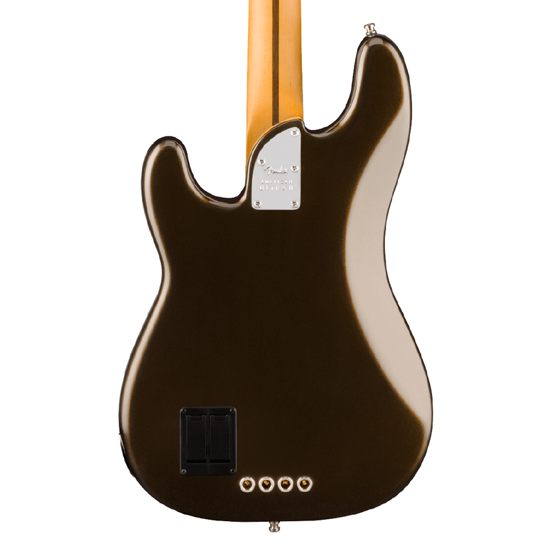 Bajo Eléctrico Fender American Ultra II Precision Bass con diapasón de Ébano - Texas Tea