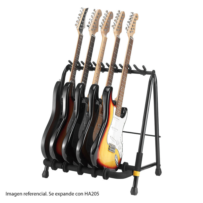 Soporte Hercules GS523B para 3 guitarras acústicas, eléctricas o bajos