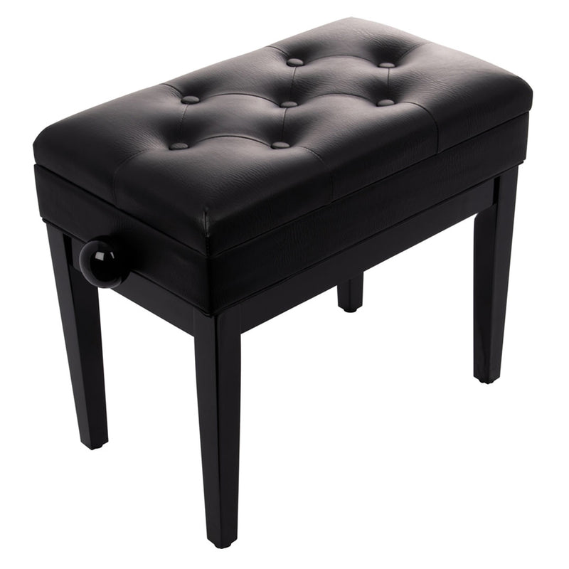 Banqueta para Piano Quik Lok PB/106 con compartimento - Negro