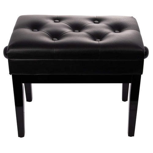 Banqueta para Piano Quik Lok PB/106 con compartimento - Negro
