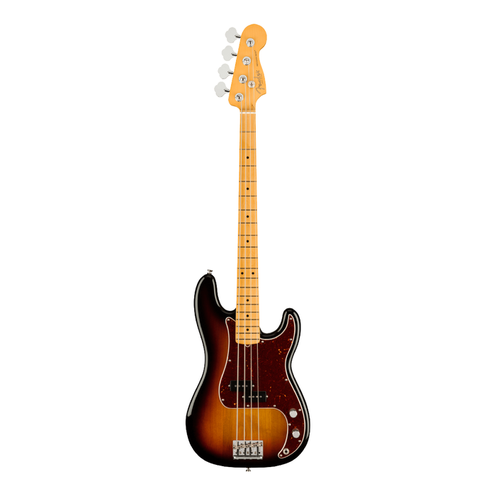 Bajo Eléctrico Fender American Professional II Precision Bass, diapasón de arce - 3-Color Sunburst