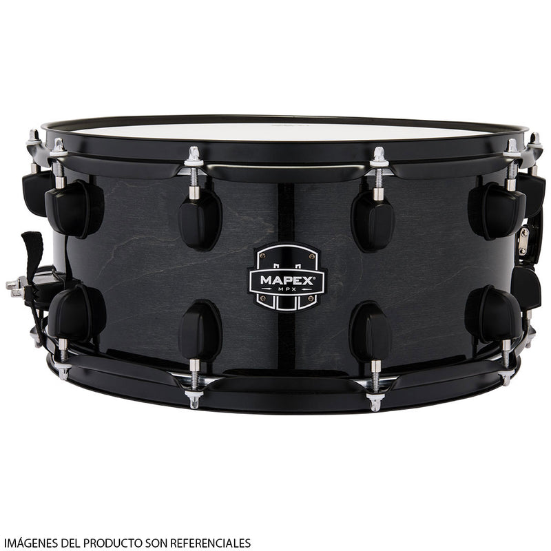 Tarola Mapex Serie MPX MPNMP4650BMB 14' 'x 6.5'' - Transparent Midnight Black