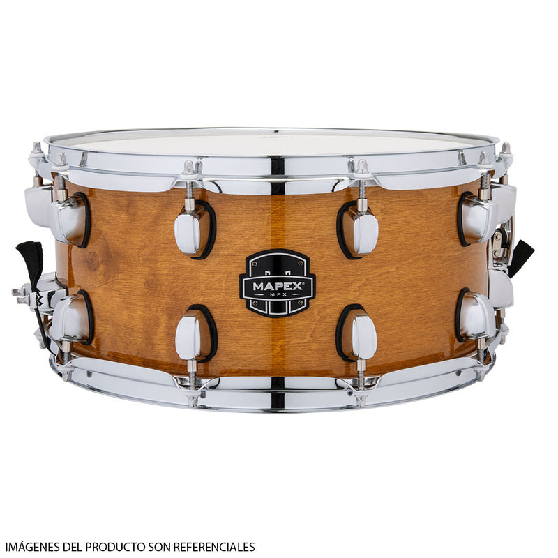 Tarola Mapex Serie MPX MPNMP4650CNL de 14'' x 6.5'' - Gloss Natural