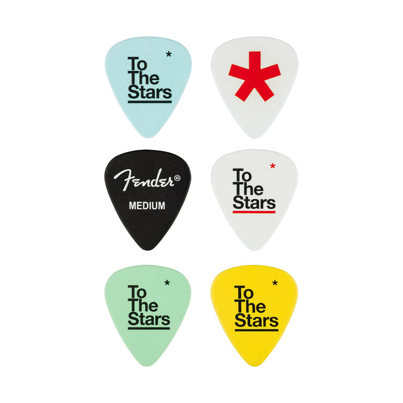 Uñas Fender Tom Delonge 351 de Celuloide (6 unidades)