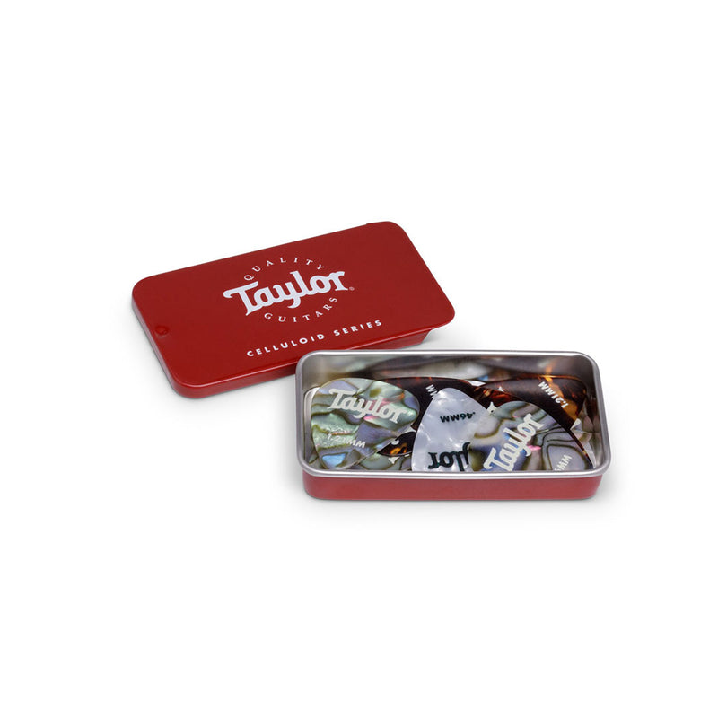 Pack de Uñas para Guitarra Taylor Celluloid Tin