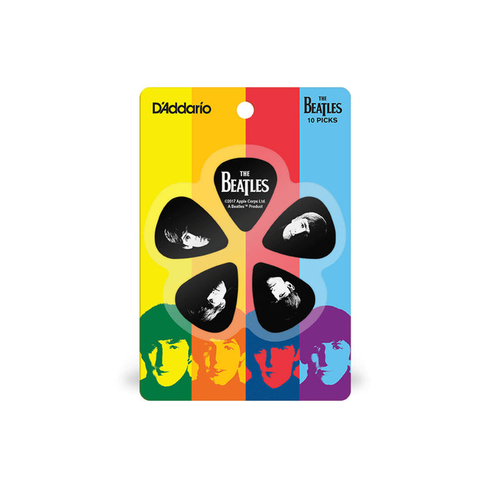 Uñas D'addario "Meet The Beatles" 1CBK6-10B2 de 1.0 mm Pack de 10