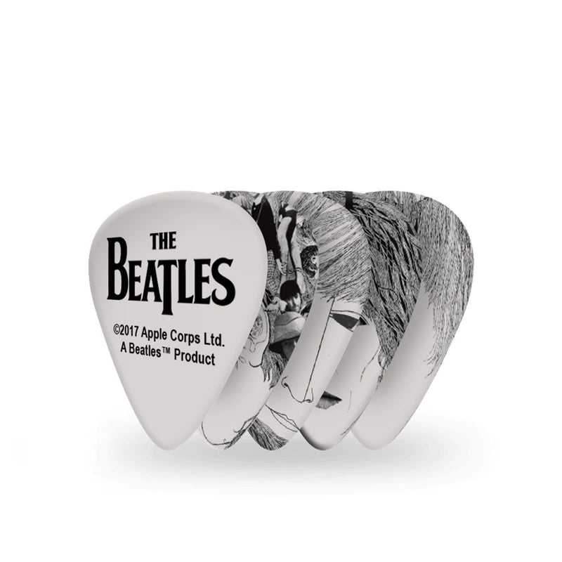 Uñas D'addario "The Beatles Revolver" 1CWH2-10B1 0.5 mm Pack de 10