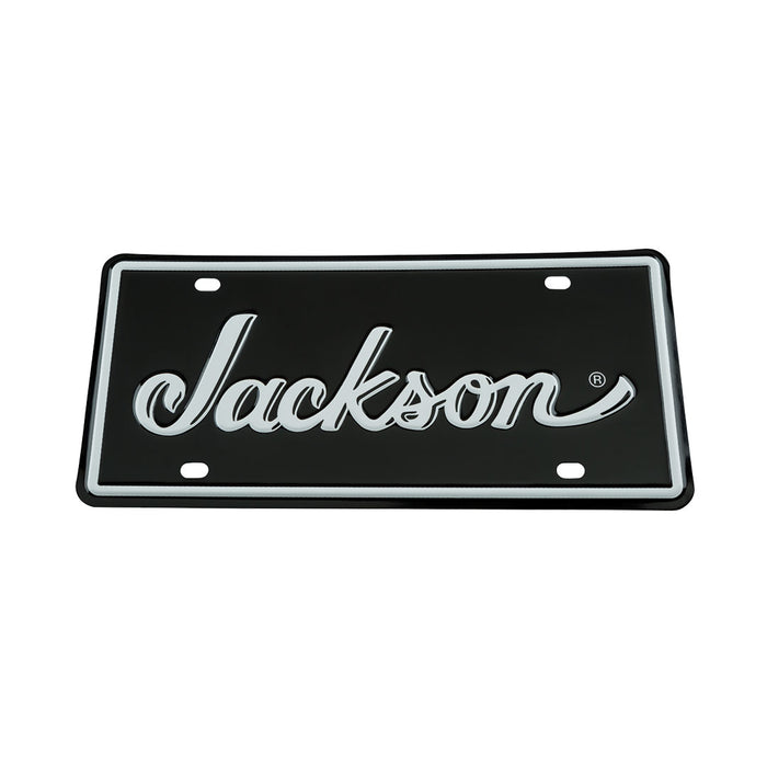 Placa de matrícula Jacksn - Plateado