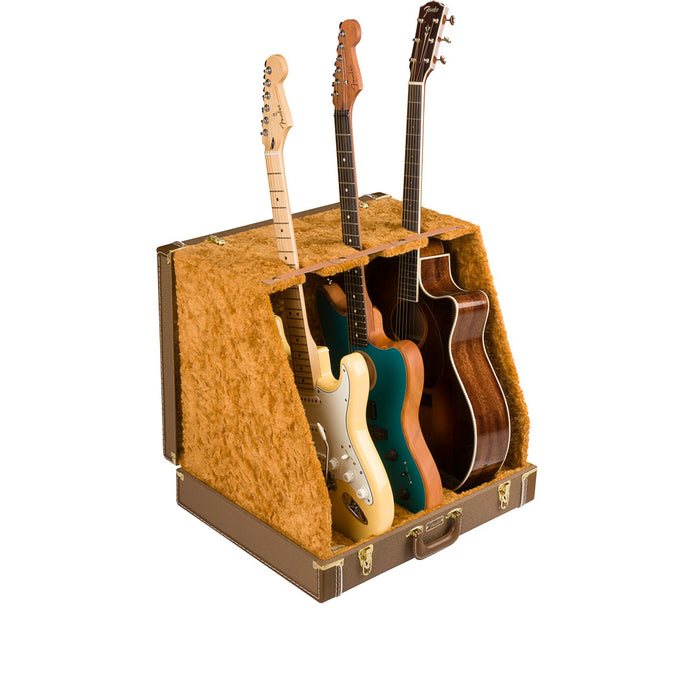 Case Stand Fender Classic Series para 3 guitarras - Brown