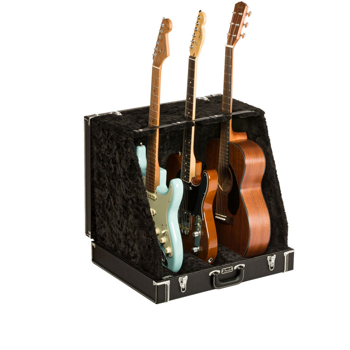 Case Stand Fender Classic Series para 3 guitarras - Black