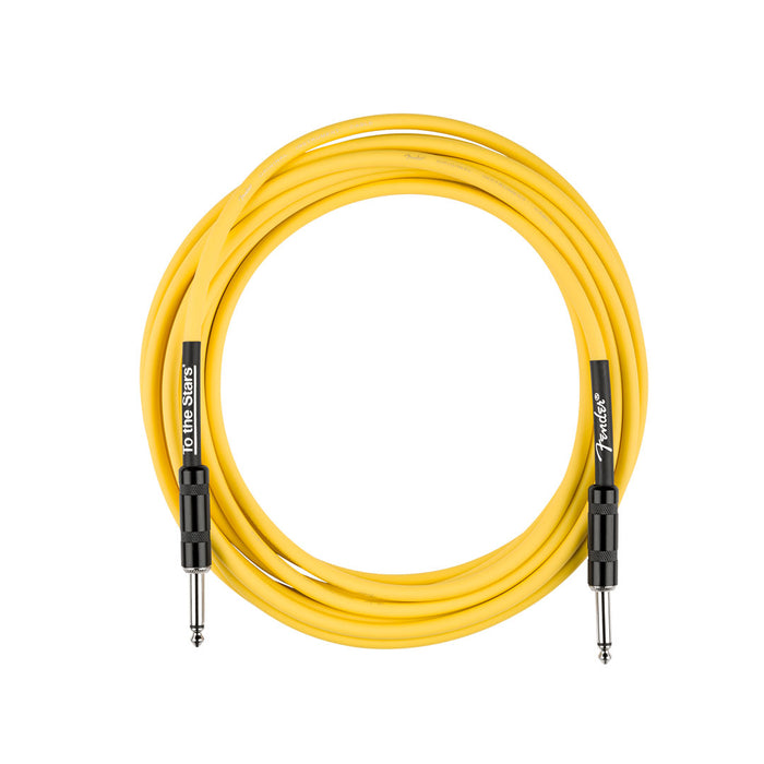 Cable de conexión Fender Tom Delonge to the Stars de 3m - Graffiti Yellow