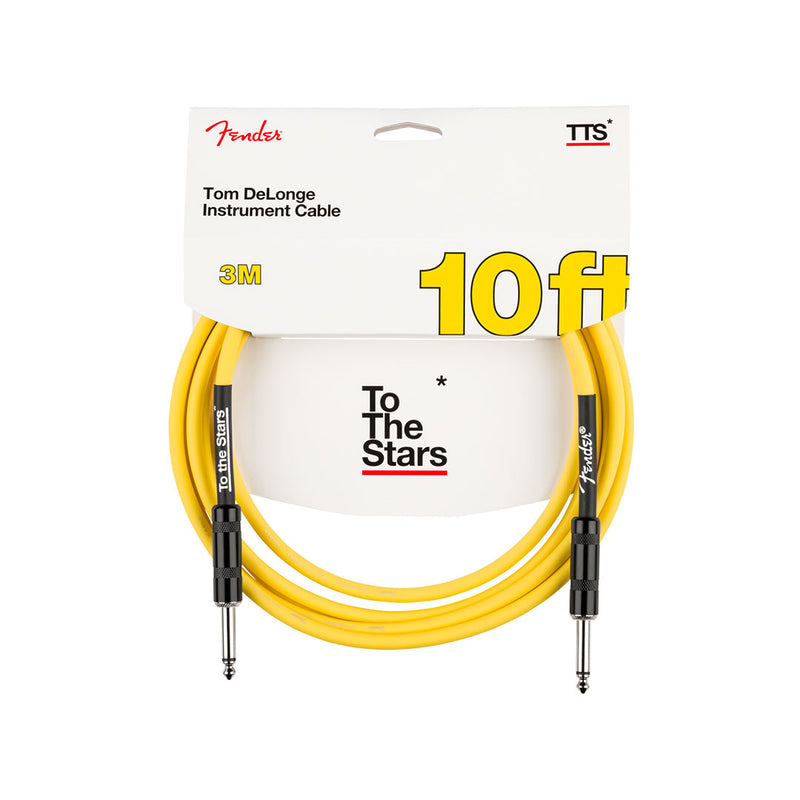Cable de conexión Fender Tom Delonge to the Stars de 3m - Graffiti Yellow