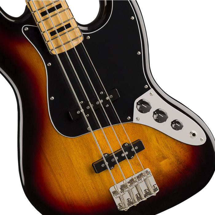 Bajo Eléctrico Squier Classic Vibe '70s Jazz Bass® con mástil de Maple - 3 Color Sunburst